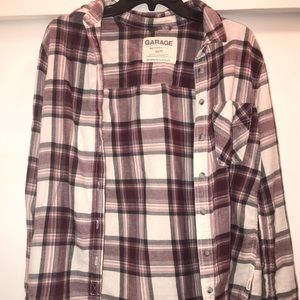 Super cute flannel from Garage